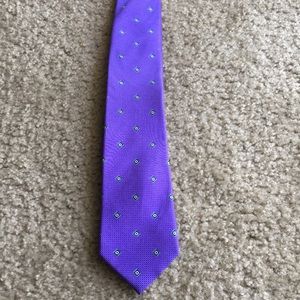 Stafford Purple Silk Tie